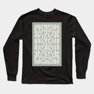 Minimalist line pattern Long Sleeve T-Shirt